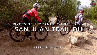 MTB Riding San Juan Trail (SJT), Feb 13, 2021