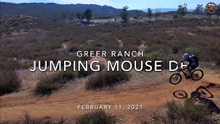 MTB Riding Jumping Mouse DH at Greer Ranch,...