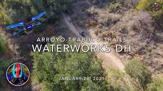 MTB Riding Waterworks DH at Arroyo-Trabuco...
