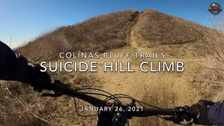 MTB Riding Colinas Bluff Trails, Jan 26, 2021