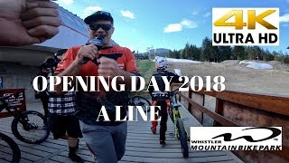 Whistler Bike Park Opening Day 2018 in 4K   I...