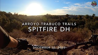 MTB Riding Spitfire DH at Arroyo-Trabuco...
