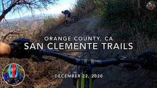 MTB Riding San Clemente Trails, Dec 22, 2020