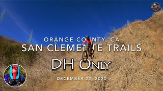 MTB Riding San Clemente Trails - DH Only, Dec...