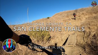 MTB Riding San Clemente Trails, Dec 19, 2020