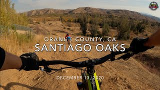 MTB Riding Santiago Oaks, Dec 13, 2020