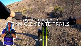 MTB Riding San Clemente Trails, Nov 27, 2020