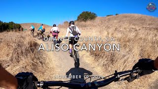 MTB Riding Aliso & Wood Canyons, Nov 19, 2020