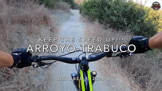 MTB Riding Arroyo Trails - Keep The Speed Up