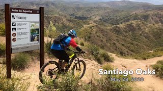 Santiago Oaks Park MTB Ride, May 28, 2020