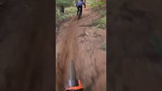 Following a Stylish Rider #shorts #mtb #bike...