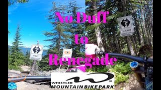 GoPro Hero 5, Whistler Bike Park, No Duff to...
