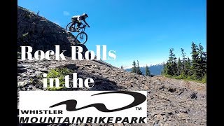 Rock Rolls in the Whistler Bike Park, take 2,