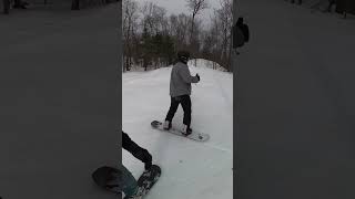 Hanz’s first ever run at Mount Bohemia!...