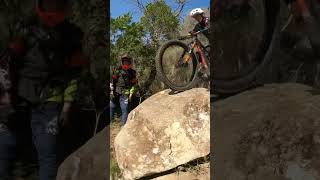 Trial moves at La Toixonera ️ #trials #mtb...