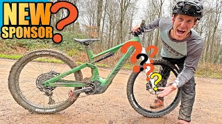 UNVEILING MY NEW SPONSOR AND RIDING MASSIVE...