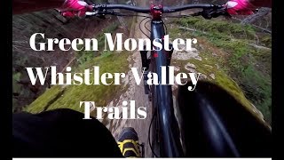 Green Monster, Whistler Bike Trails, 2107,...