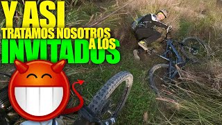  Aquí SI Tratamos BIEN a los invitados  #mtb...