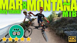 MTB pegado al mar  CON CÁMARA INSTA360 ONE X2