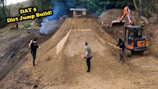 Back Garden Dirt Jump Build- Final Day with...