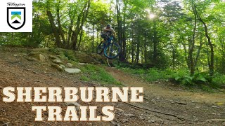 Singletrack in Killington, VT. The Sherburne...