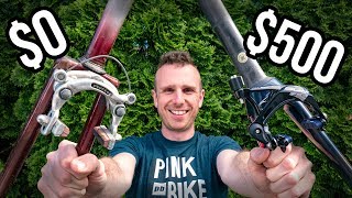 Installing a $0 and $500 Road Bike Fork - Live!