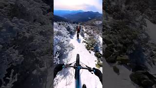 Fatbiking down a 4k footer part 2...