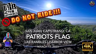MTB Riding |  DO NOT Ride Patriots Flag...