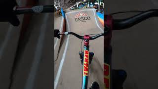 Trying the Expert jump line at Ray's MTB Park...