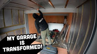 Building My Dream Bike Cave Part 2 - Ply Lining!