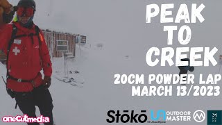 PEAK to CREEK in the Deep POWDER at Whistler  ...