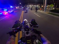 INSANE MIAMI NIGHT RIDE! *QUAD WHEELIES PAST...