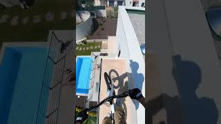 Can‘t resist jumping into pools 