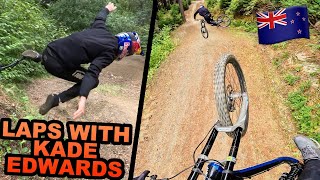 RIDING DOWNHILL IN NEW ZEALAND WITH KADE...