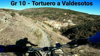 GR 10 - Bajada desde Tortuero hacia Valdesotos