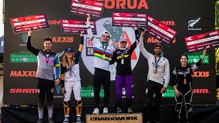 CRANKWORX WINNING RUN + POST RACE ITW