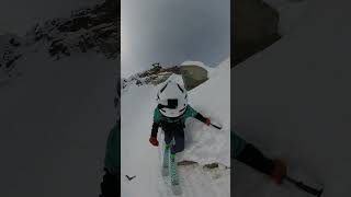 Don’t look down ⛷️ #shorts