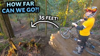 We Built a Huge Step Down in my BACKYARD with...