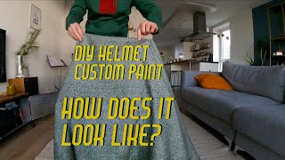 DIY mtb helmet custom paint job part 2 - what...