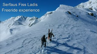 Serfaus Fiss Ladis Freeride lines:...