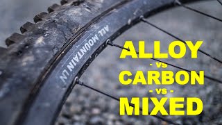 Alloy vs Carbon MTB Wheels on my CANYON...