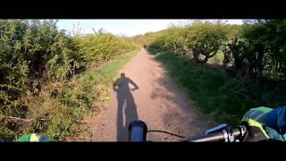 April solo hardtail mtb ride, Rochdale and Oldham.