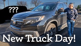 Saying goodbye to my Ridgeline, and hello to...