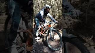 This was a real MTB suspension test   #shorts...