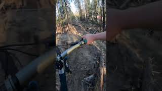 Home made back yard jump line #bike #mtbpro...