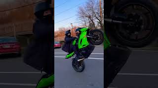 First time wheeling motorcycle.