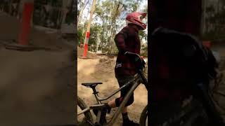Big wooden jumps #downhill #bikeshorts...