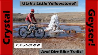 The Crystal Geyser Dirt Bike Route...On A MTB!...