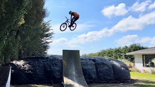 INSANE BACKYARD AIRBAG SET UP!! - WORKING ON...