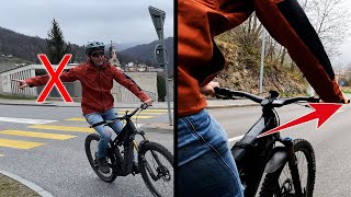 Obbligo di frecce sulle Ebike!